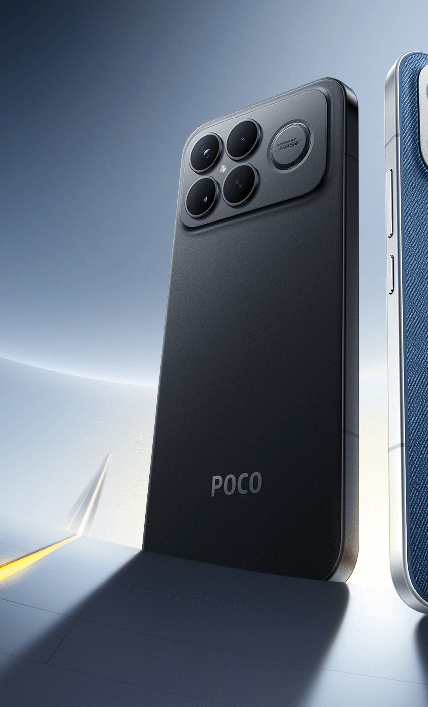 POCO F8 Ultra в чёрном цвете, блок камер и корпус