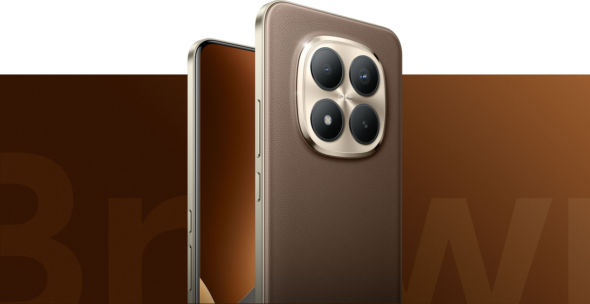 REDMI Note 15 Pro+ 5G в коричневом цвете